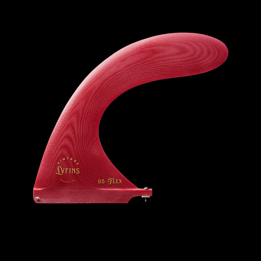 Flex Longboard Fin - Maroon