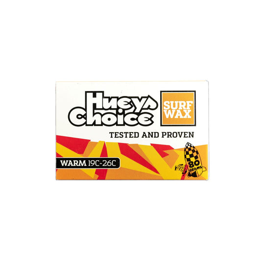 Hueys Choice Surf Wax- Warm